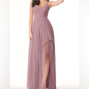 AZAZIE Dusty Pink Bridesmaid Dress in Size A4